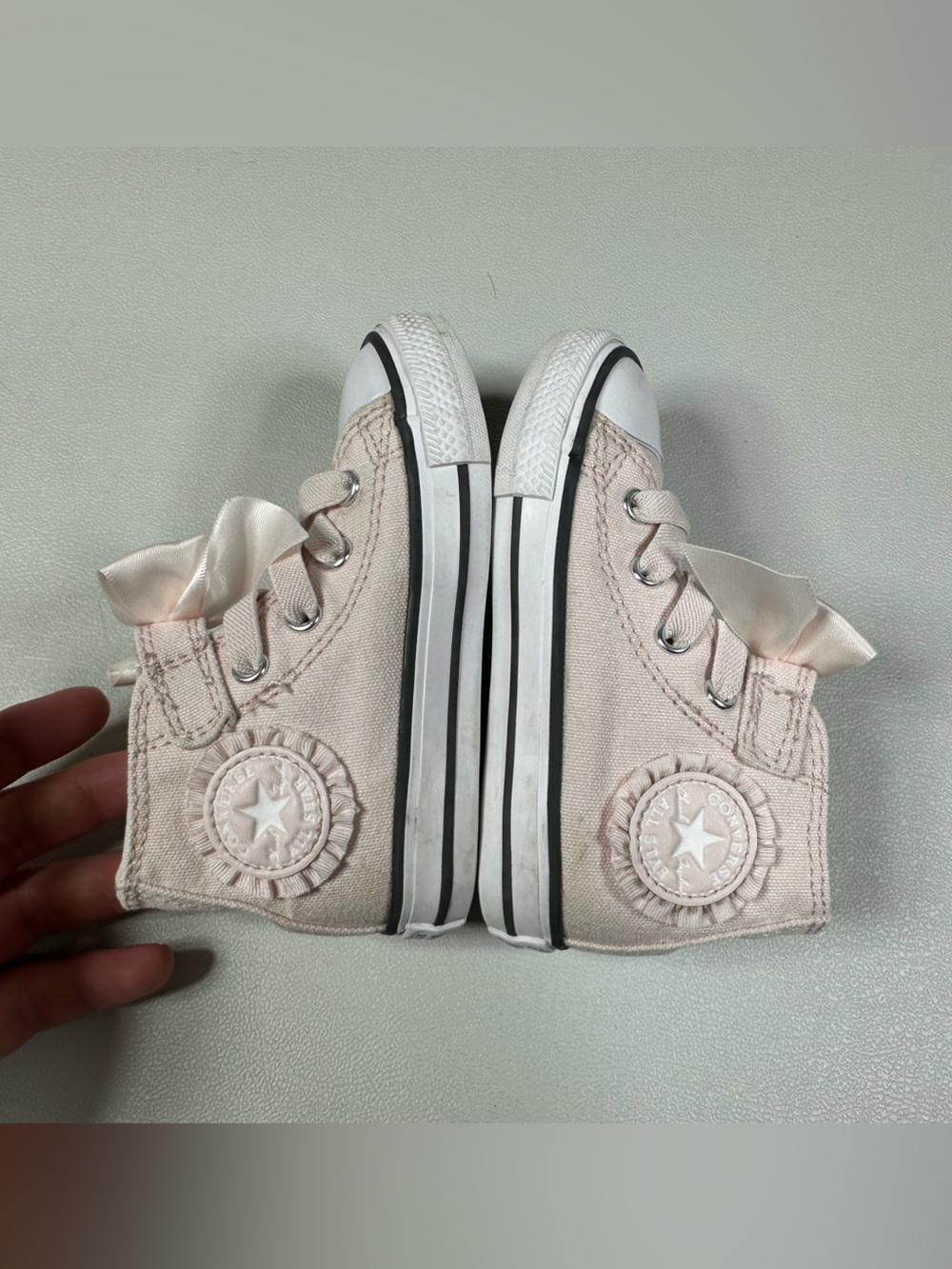 Converse Chuck Taylor All Star Ruffles & Bows Hi-Top Sneakers - Picture 7 of 11